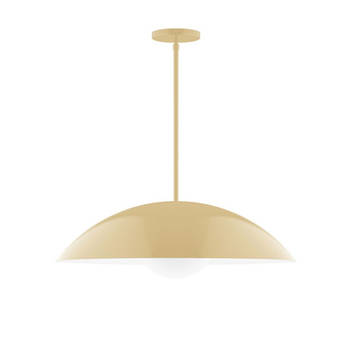 Plateau One Light Pendant in Ivory (518|STG439G1517)