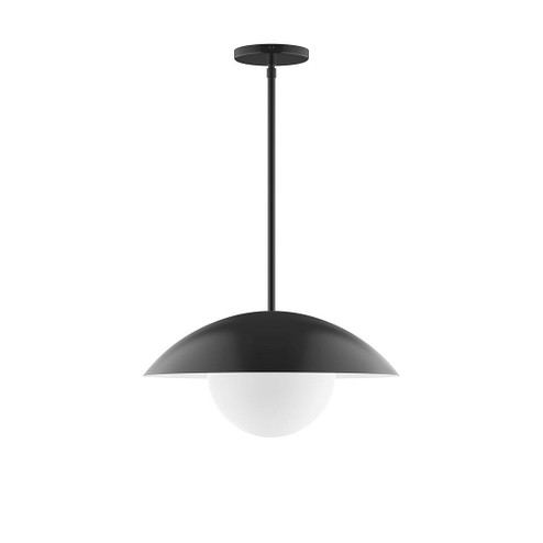 Plateau One Light Pendant in Black (518|STG438G1541)