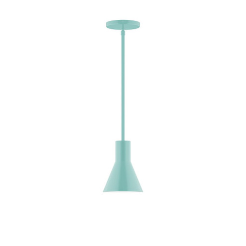 Flare One Light Pendant in Sea Green (518|STG43648)