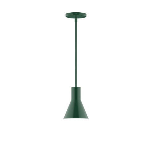 Flare One Light Pendant in Forest Green (518|STG43642)