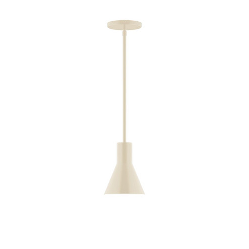 Flare One Light Pendant in Cream (518|STG43616)