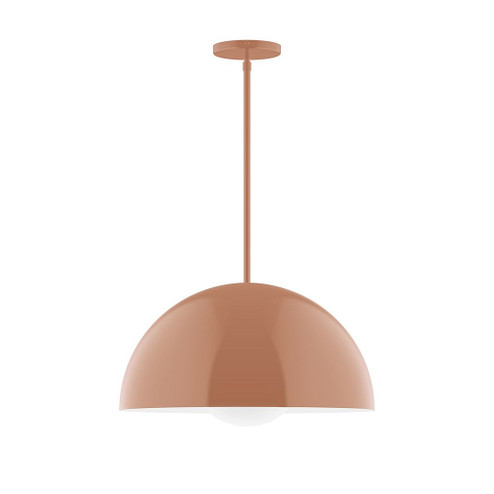 Arcade One Light Pendant in Terracotta (518|STG433G1519)