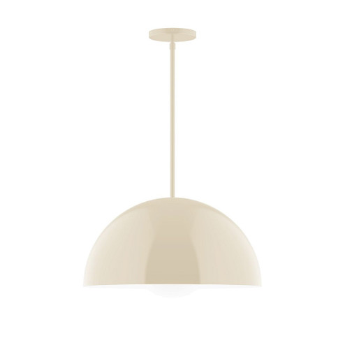 Arcade One Light Pendant in Cream (518|STG433G1516)