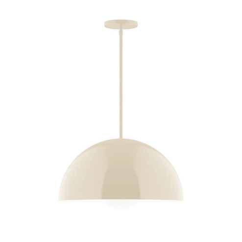 Axis One Light Pendant in Cream (518|STG433G1516)