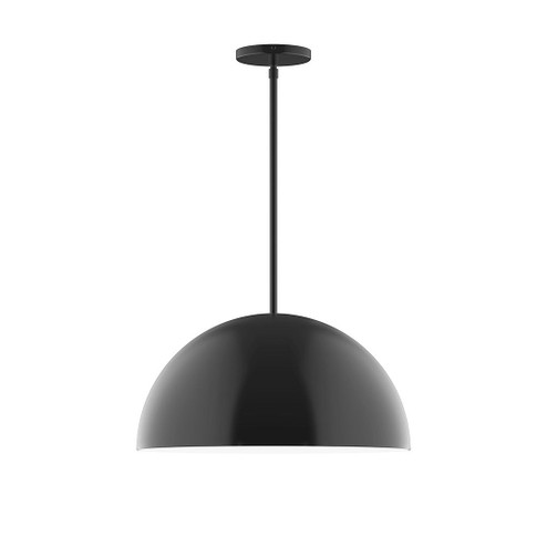 Arcade One Light Pendant in Black (518|STG43341)