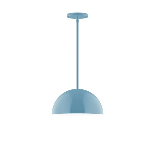 Arcade One Light Pendant in Light Blue (518|STG43254)