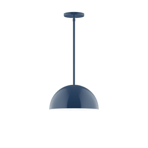 Arcade One Light Pendant in Navy (518|STG43250)