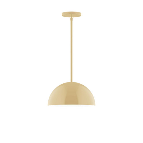 Arcade One Light Pendant in Ivory (518|STG43217)