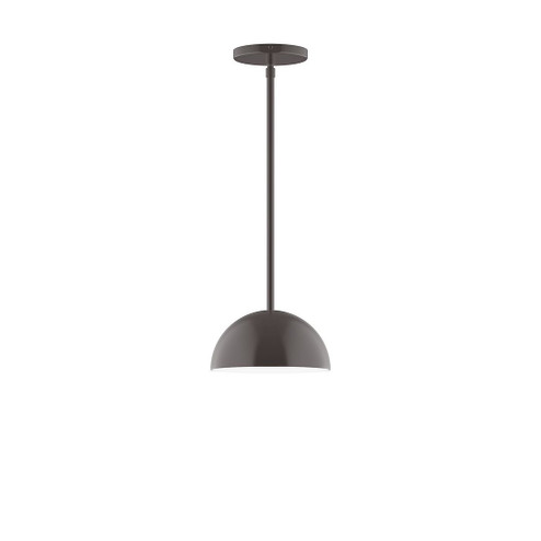 Arcade One Light Pendant in Architectural Bronze (518|STG43151)