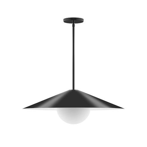 Vessel One Light Pendant in Black (518|STG429G1541)