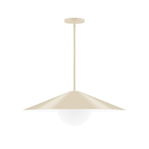 Vessel One Light Pendant in Cream (518|STG429G1516)