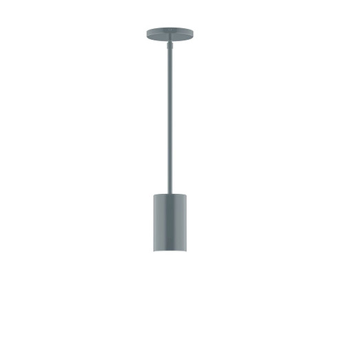 Beam One Light Pendant in Slate Gray (518|STG42540)
