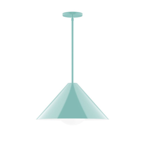 Axis One Light Pendant in Sea Green (518|STG423G1548)
