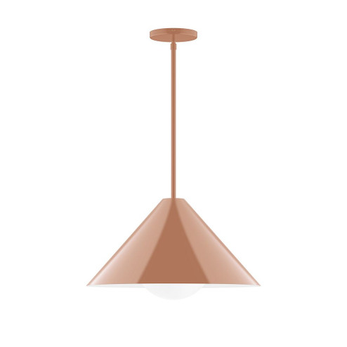 Pinnacle One Light Pendant in Terracotta (518|STG423G1519)