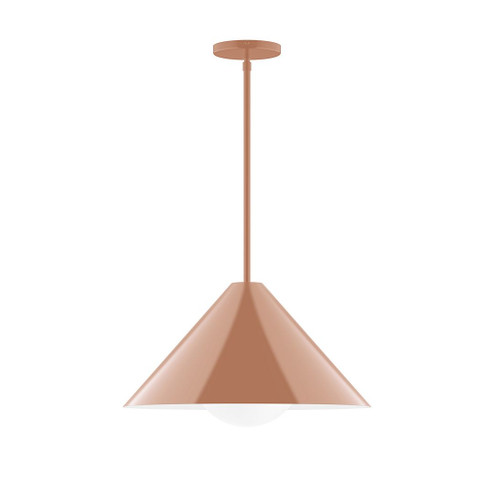 Axis One Light Pendant in Terracotta (518|STG423G1519)
