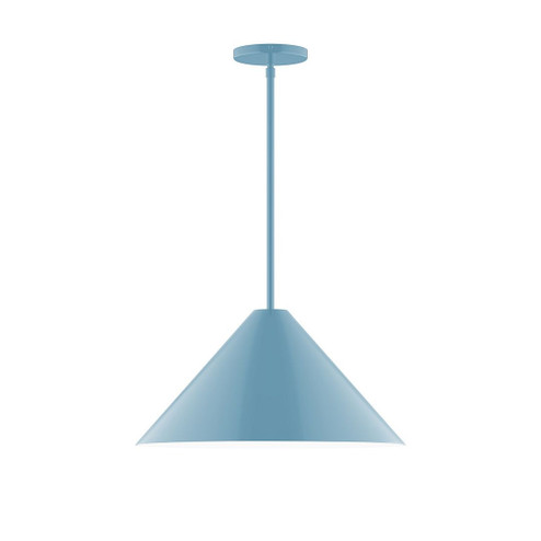 Pinnacle One Light Pendant in Light Blue (518|STG42354)