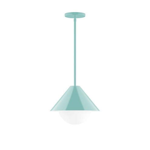 Pinnacle One Light Pendant in Sea Green (518|STG422G1548)