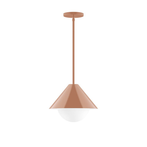 Pinnacle One Light Pendant in Terracotta (518|STG422G1519)