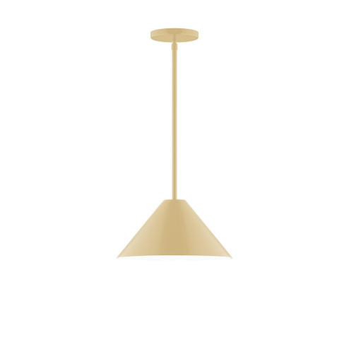 Pinnacle One Light Pendant in Ivory (518|STG42217)