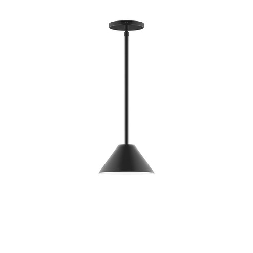 Pinnacle One Light Pendant in Black (518|STG42141)