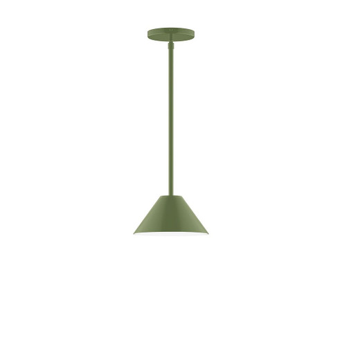 Axis One Light Pendant in Fern Green (518|STG42122)