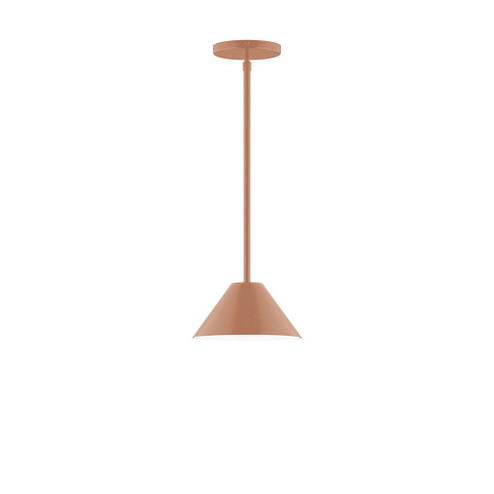 Axis One Light Pendant in Terracotta (518|STG42119)