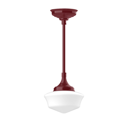 Schoolhouse One Light Pendant in Barn Red (518|STC02155H24)
