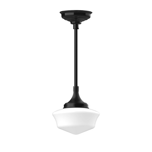 Schoolhouse One Light Pendant in Black (518|STC02141)