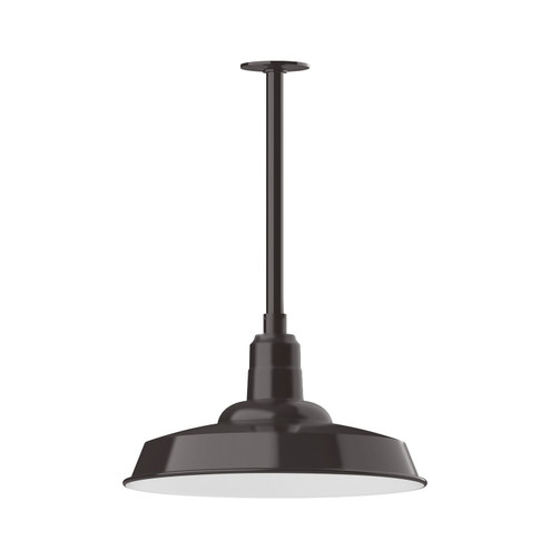 Warehouse One Light Pendant in Architectural Bronze (518|STB18551T30)