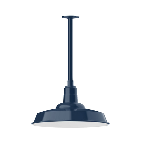 Warehouse One Light Pendant in Navy (518|STB18550T36)