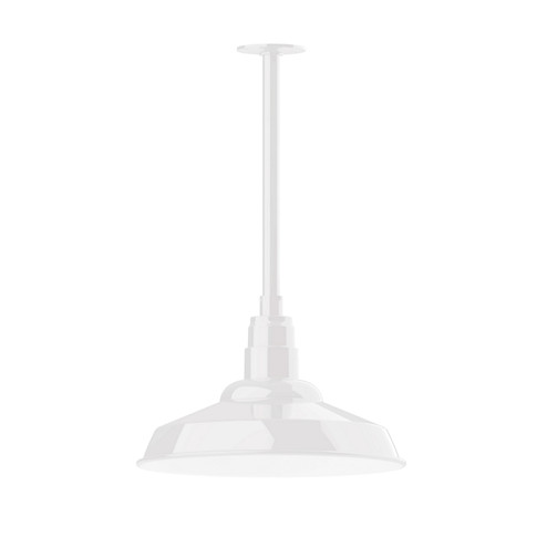 Warehouse One Light Pendant in White (518|STB18444T30)