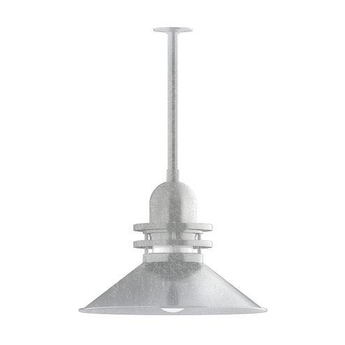 Atomic One Light Pendant in Painted Galvanized (518|STB15249)