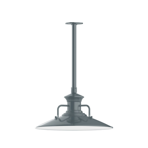 Homestead One Light Pendant in Slate Gray (518|STB14340)