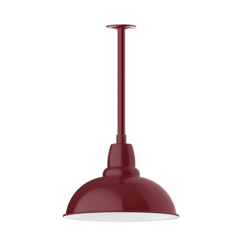 Cafe One Light Pendant in Barn Red (518|STB10855W16)
