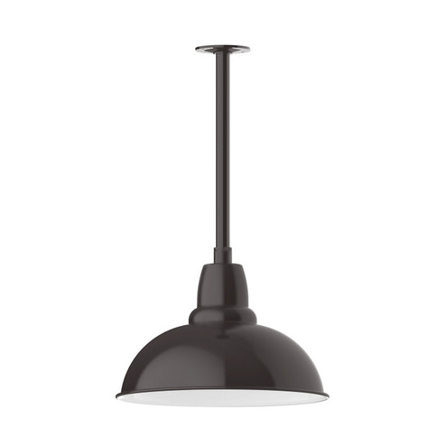 Cafe One Light Pendant in Architectural Bronze (518|STB10851T30)