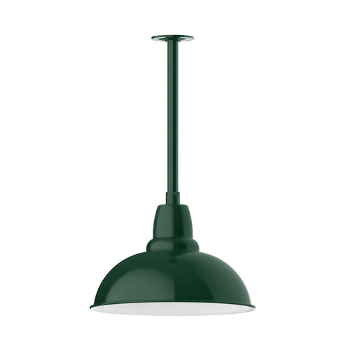 Cafe One Light Pendant in Forest Green (518|STB10842T30)