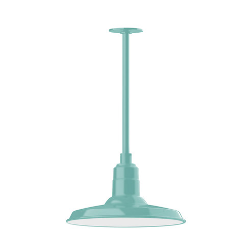 Warehouse One Light Pendant in Sea Green (518|STA18348H24)