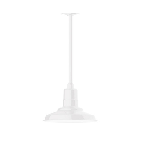 Warehouse One Light Pendant in White (518|STA18244H36)
