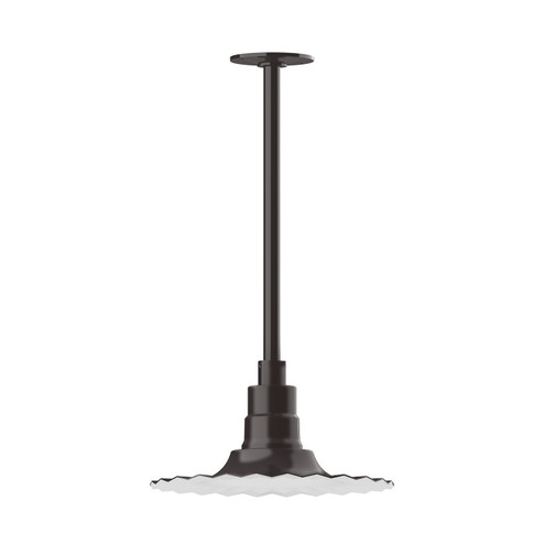 Radial One Light Pendant in Architectural Bronze (518|STA15851H30)