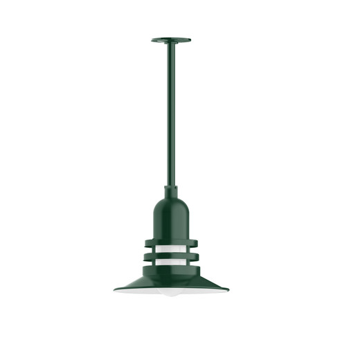 Atomic One Light Pendant in Forest Green (518|STA14842H36)