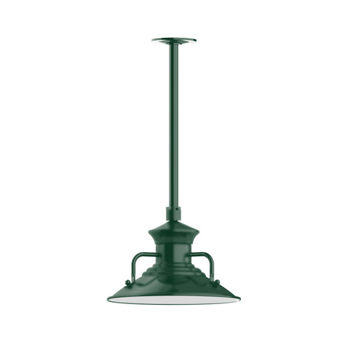 Homestead One Light Pendant in Forest Green (518|STA14242H24)