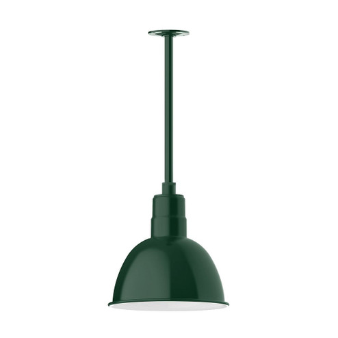 Deep Bowl One Light Pendant in Forest Green (518|STA11642H36G05)