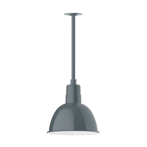 Deep Bowl One Light Pendant in Slate Gray (518|STA11640H36W12)