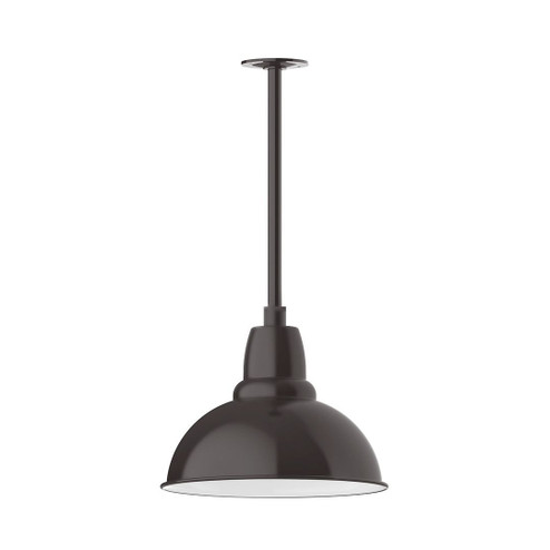 Cafe One Light Pendant in Architectural Bronze (518|STA10751H36W14)