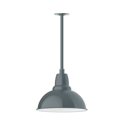Cafe One Light Pendant in Slate Gray (518|STA10740H24)