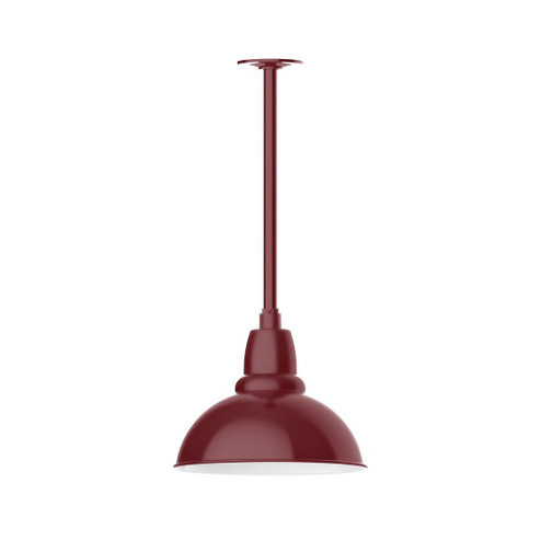 Cafe One Light Pendant in Barn Red (518|STA10655H24G05) Cafe One Light Pendant in Barn Red (518|STA10655H24G05)