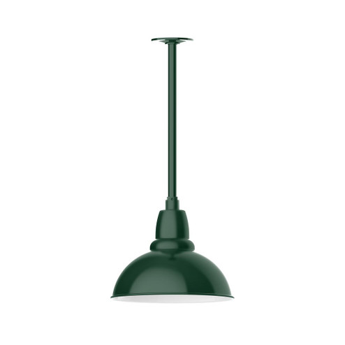 Cafe One Light Pendant in Forest Green (518|STA10642G05)