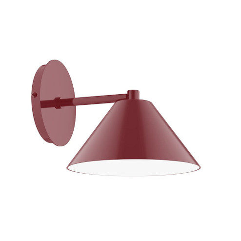 Axis One Light Wall Sconce in Barn Red (518|SCK42155)