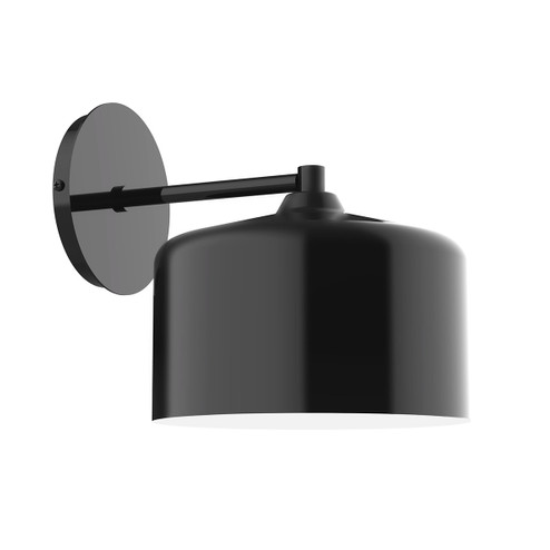 J-Series One Light Wall Sconce in Black (518|SCK41941)