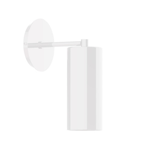 J-Series One Light Wall Sconce in White (518|SCK41844)